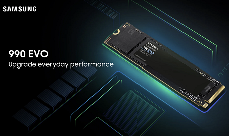 三星推出新款990 EVO SSD，速度和效率提升