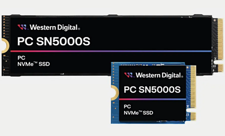 西部数据推出新型SN5000S QLC固态驱动器，性能和耐用性得到明显提升