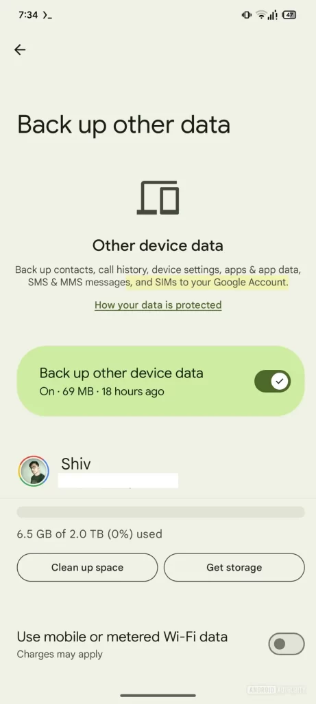 由于 Google 计划推出 SIM 卡备份功能，手机损坏或许很快将不再那么令人焦虑（APK 拆解）