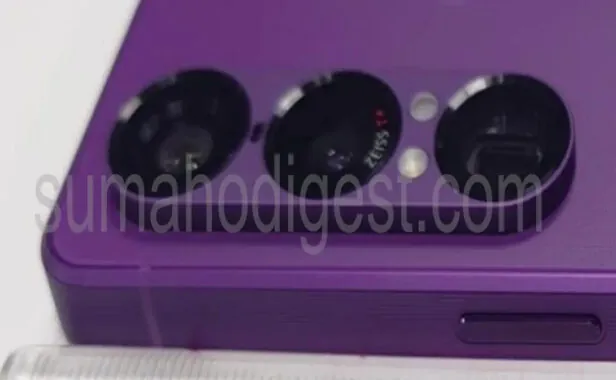Sony Xperia 1 VII 的照片显示紫色将重回市场