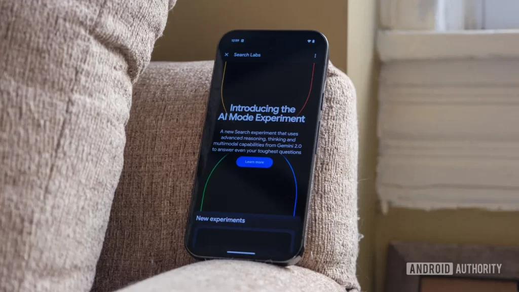 这是你首次看到 Google AI 模式下的 Live 功能（APK 拆解）