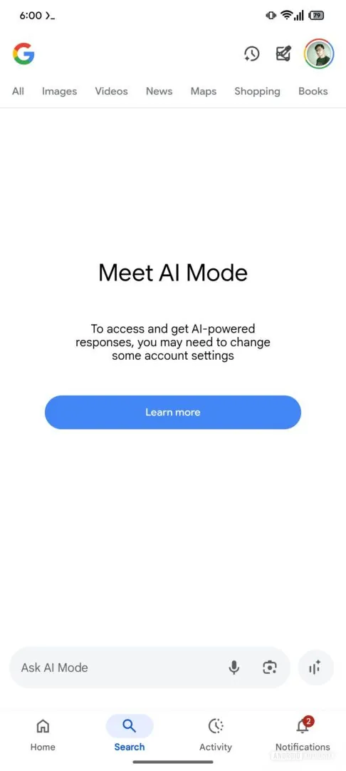 这是你首次看到 Google AI 模式下的 Live 功能（APK 拆解）