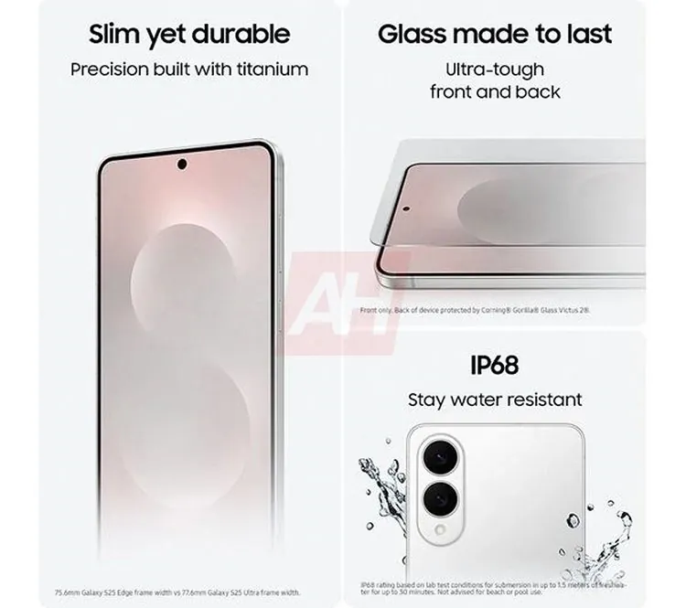 Galaxy S25 Edge 泄露信息揭示了所有你需要的手机壳，以保护这款超薄手机安全