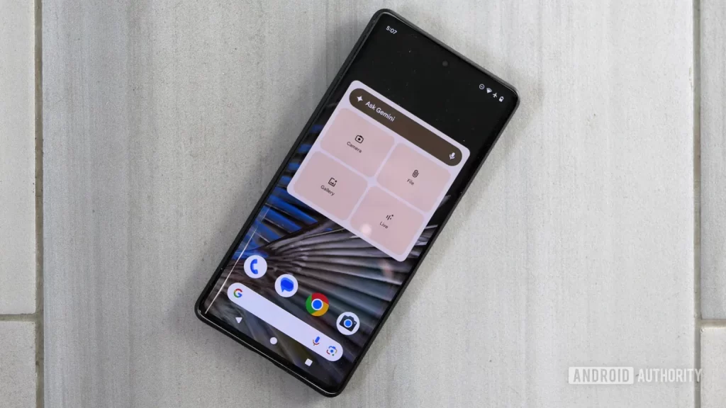Gemini 正在获得专属的 Android 小部件