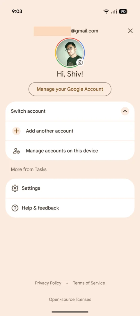 Google 全新简洁的账号切换界面正在推送至更多应用