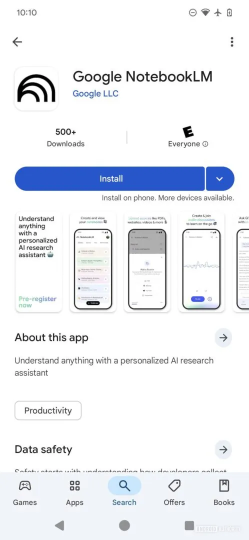 NotebookLM 登陆 Android，音频概览功能同步上线