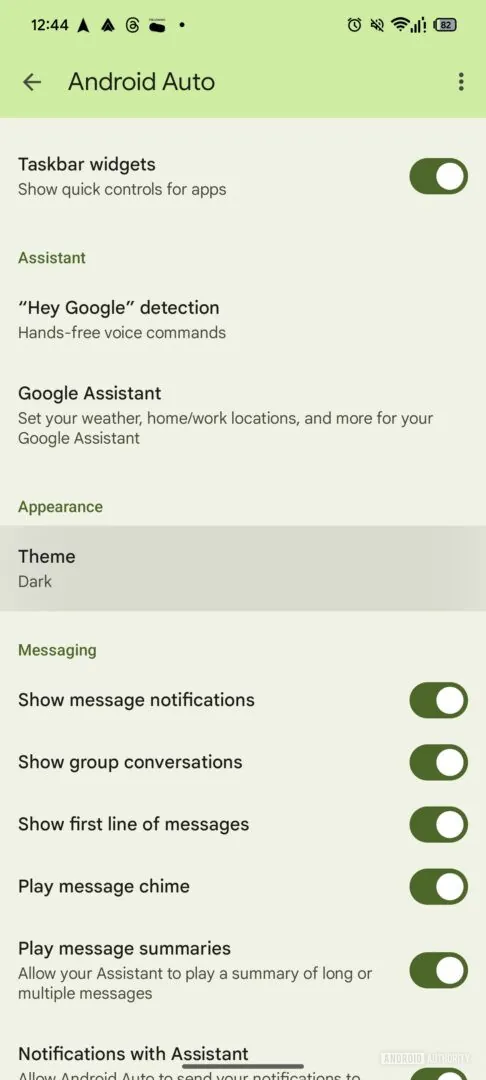 Android Auto 推出新主题选项，离浅色模式更近一步（APK 拆解）