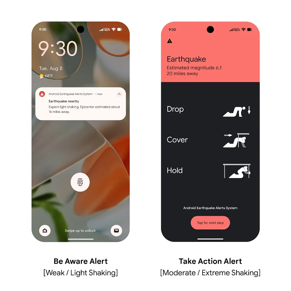 你的 Wear OS 智能手表现在会在地震即将发生时向你发出警告