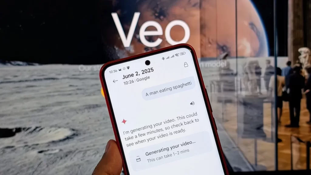 谷歌 AI Pro 现在允许你每天生成三段 Veo 3 Fast 视频