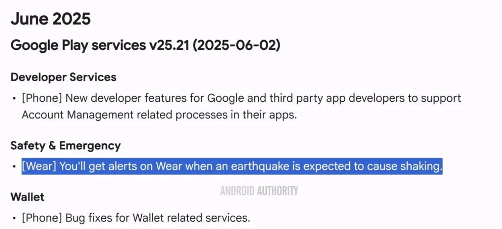 你的 Wear OS 智能手表现在会在地震即将发生时向你发出警告