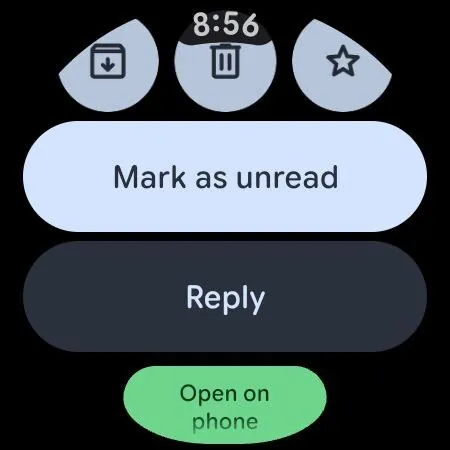 Gmail 开始在 Wear OS 上测试 Material 3 Expressive 重新设计