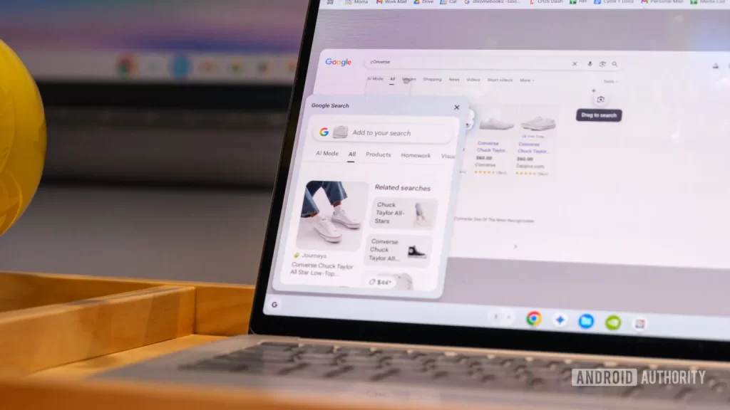 谷歌正在为你的 Chromebook Plus 推出专属版的“圆形搜索”功能