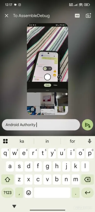 Google Messages 正在改变你添加图片和视频的方式，带来全新界面和 HD+ 高清画质