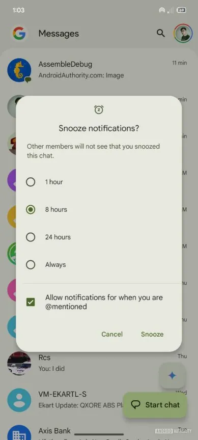 Google Messages 正在改变你添加图片和视频的方式，带来全新界面和 HD+ 高清画质