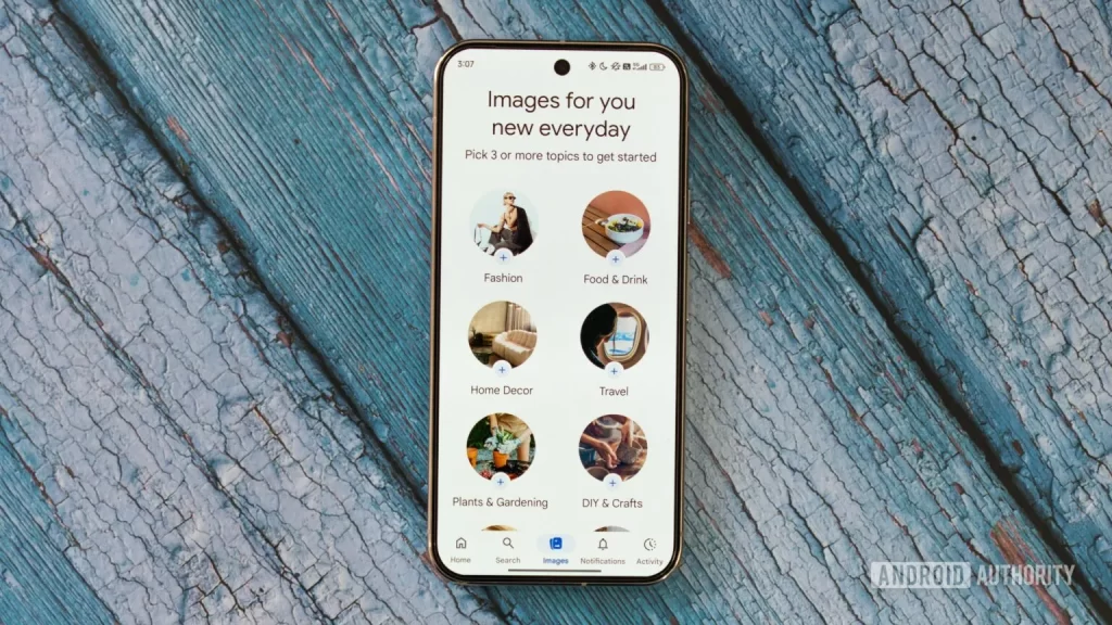 Google 应用现在已成为你类似 Pinterest 的个性化图片信息流的家园