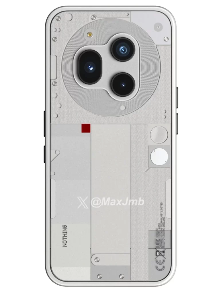 这里没什么好看的：泄露的 Nothing Phone 3 渲染图确认 Glyph 界面已被取消