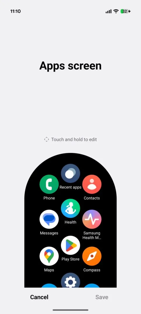 One UI 8 Watch 测试版为你的 Galaxy 智能手表带来更智能的应用布局