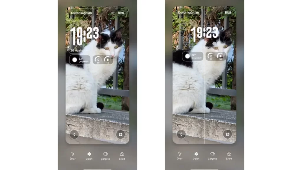 One UI 8 测试版引入了可变形的锁屏时钟设计