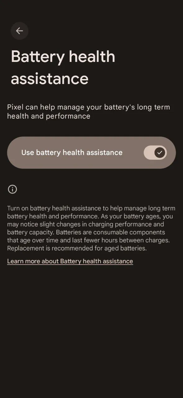 最新的 Android 16 测试版现在允许你限制 Pixel 手机的电池和充电性能
