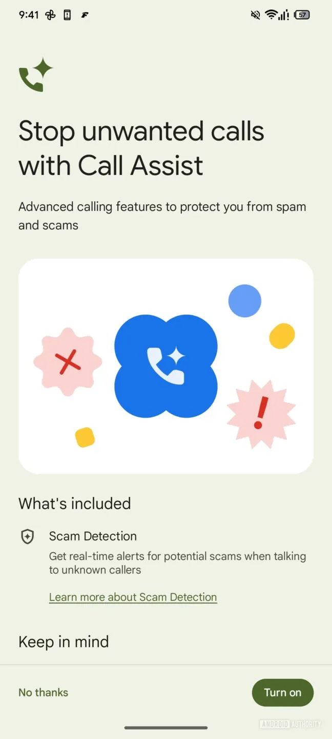 Pixel 设置流程可能很快将加入关键步骤，助你防范诈骗来电（APK 拆解）