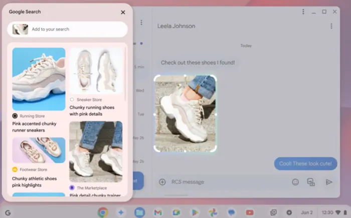 谷歌正在为你的 Chromebook Plus 推出专属版的“圆形搜索”功能