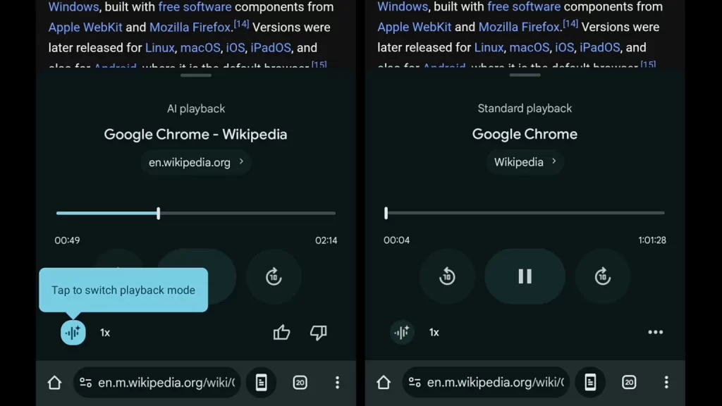 Android 版 Chrome 可能会借鉴 NotebookLM 的最佳功能