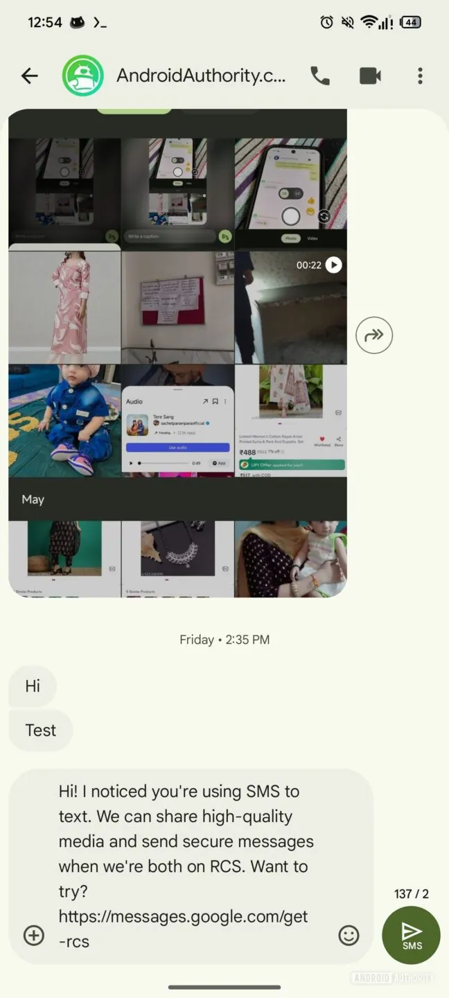 Google Messages 将帮你“羞辱”朋友，最终让他们开启 RCS（APK 解析）