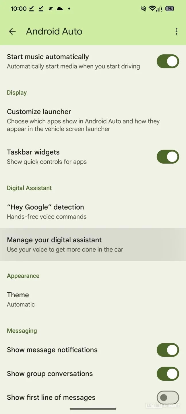 Android Auto 开始移除 Assistant，Gemini 接管在即（APK 拆解）