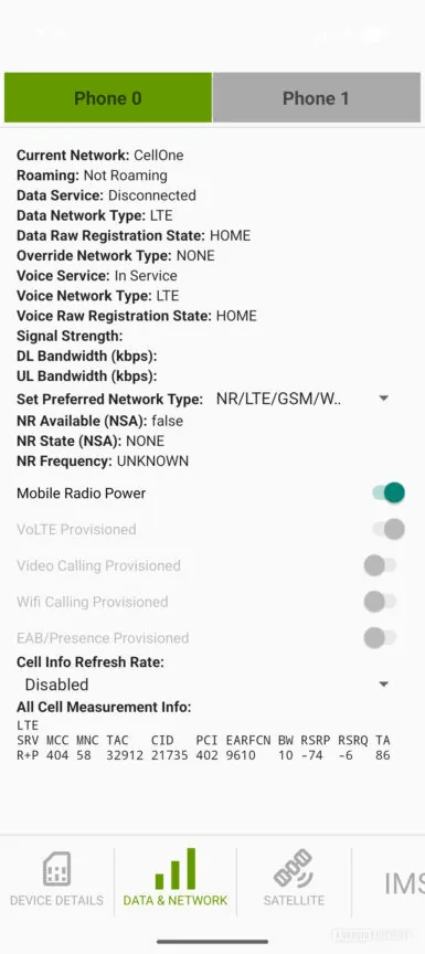 Android 的隐藏手机信息菜单终于变得有条理了