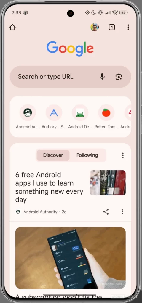 Google 正在改变 Chrome 新标签页，将 AI 模式置于显著位置