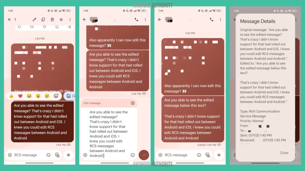 Android 用户终于可以编辑发送给 iPhone 的消息了，但事情还有个小问题