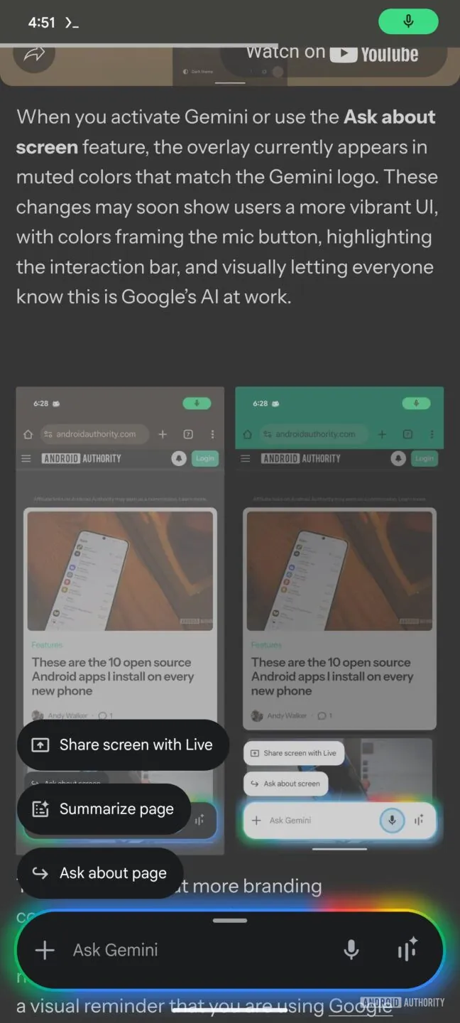 在官方上线之前，抢先看看 Gemini 采用 Google 配色的新头像（APK 拆解）