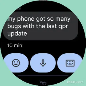 Google Messages 在 Wear OS 上率先采用 Material 3 Expressive 设计，领先于 Android 版本