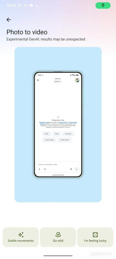Google Photos 即将支持为静态照片制作动画，以下是详情（APK 拆解）
