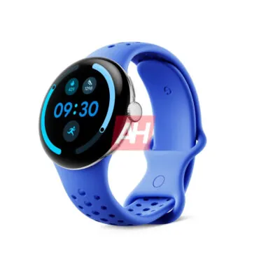 快来看看 Pixel Watch 4 的新配色：月光石色、靛蓝色和柠檬雪葩色