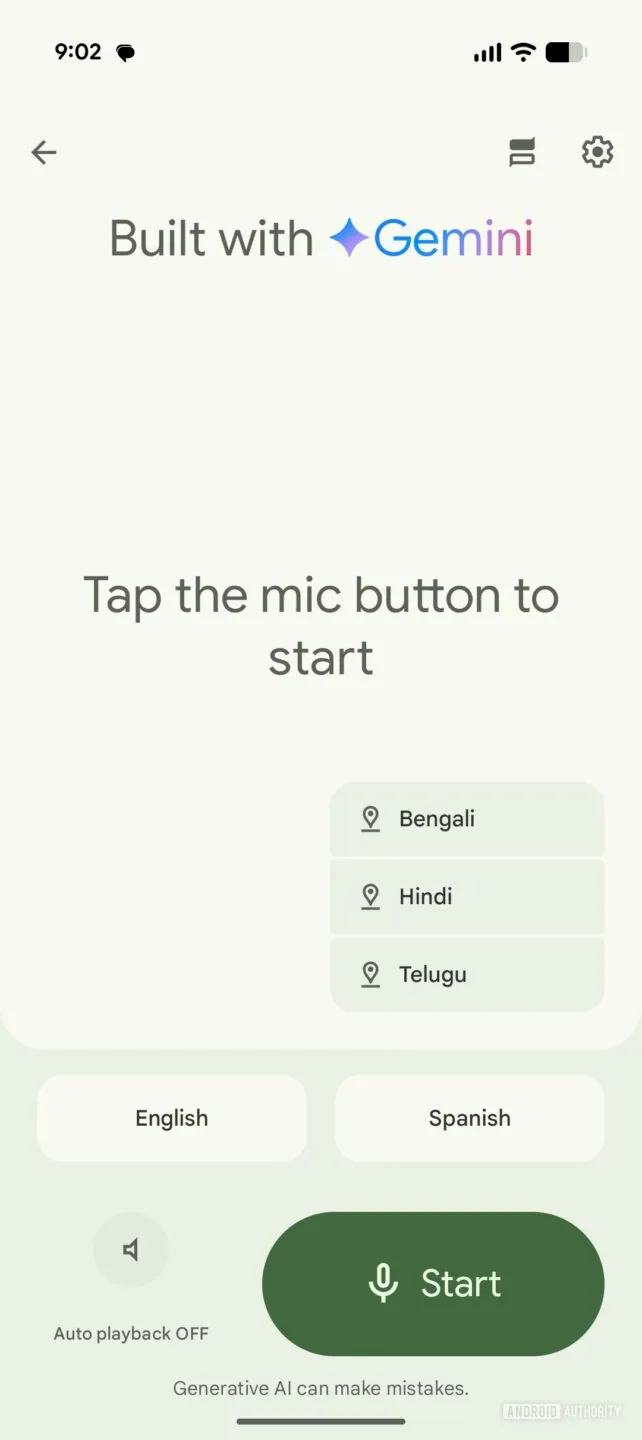 这是你首次看到的 Google 翻译对话模式改版界面预览（APK 拆解）