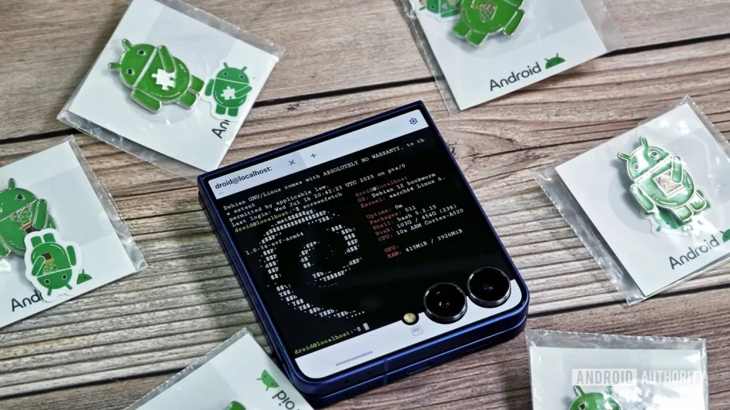 Android 的 Linux 终端应用登陆 Galaxy Z Flip 7，但 Galaxy Z Fold 7 用户却未被支持