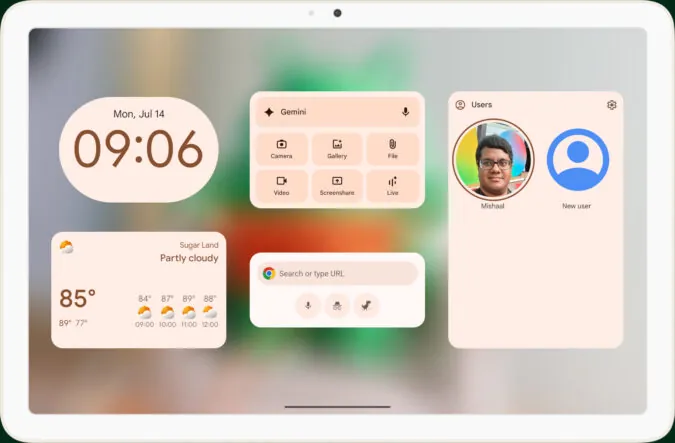 Android 的锁屏小部件将迎来炫酷的新背景模糊效果
