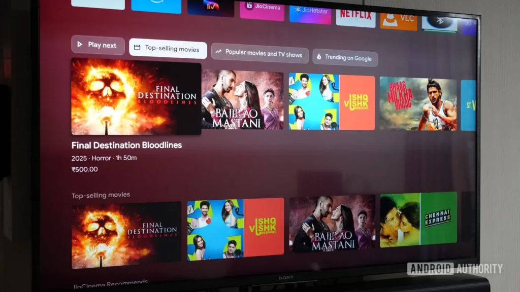 Android TV 悄悄地增加了更多主屏内容标签 —— 不管你喜不喜欢