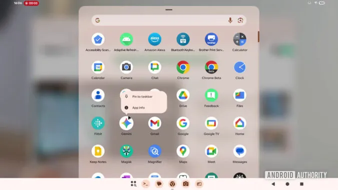 Android 桌面模式新增实用快捷键，可将你喜爱的应用固定到任务栏