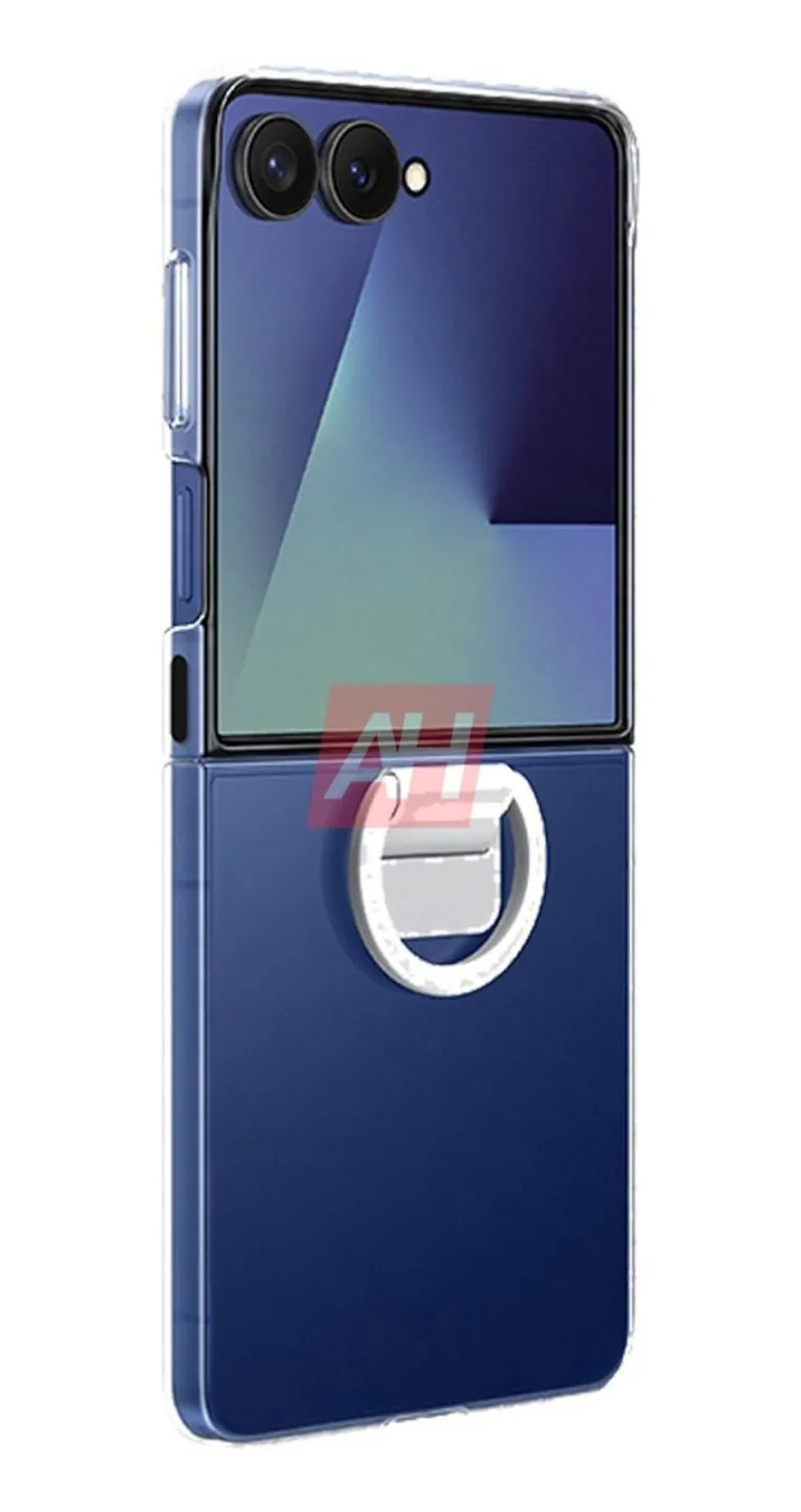 泄露的渲染图提前曝光三星 Galaxy Z Flip 7 官方保护壳设计