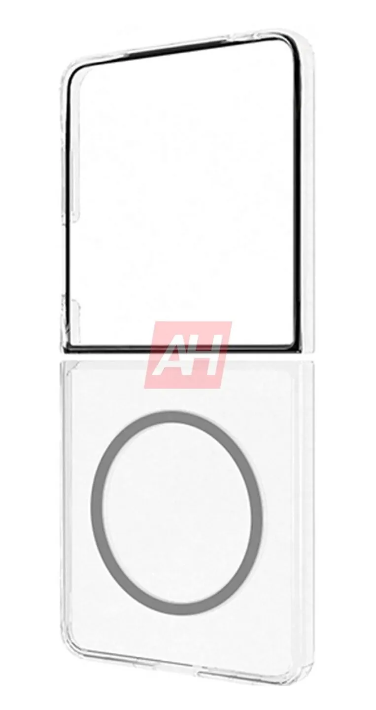 泄露的渲染图提前曝光三星 Galaxy Z Flip 7 官方保护壳设计