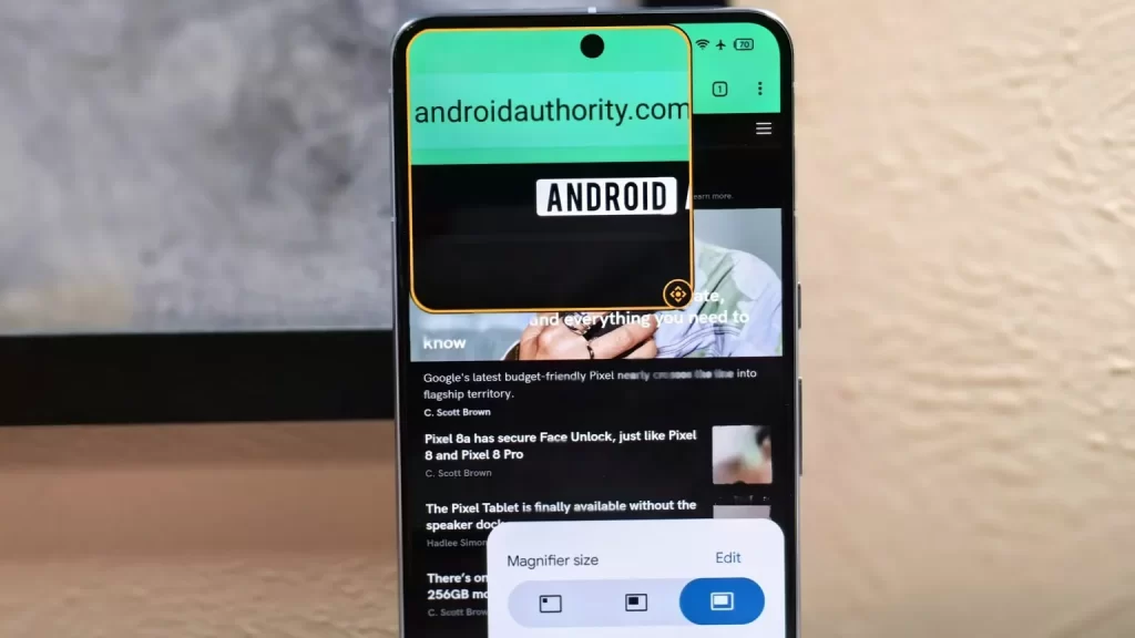 Android 的屏幕放大器无法放大键盘，但这一问题终于即将得到解决