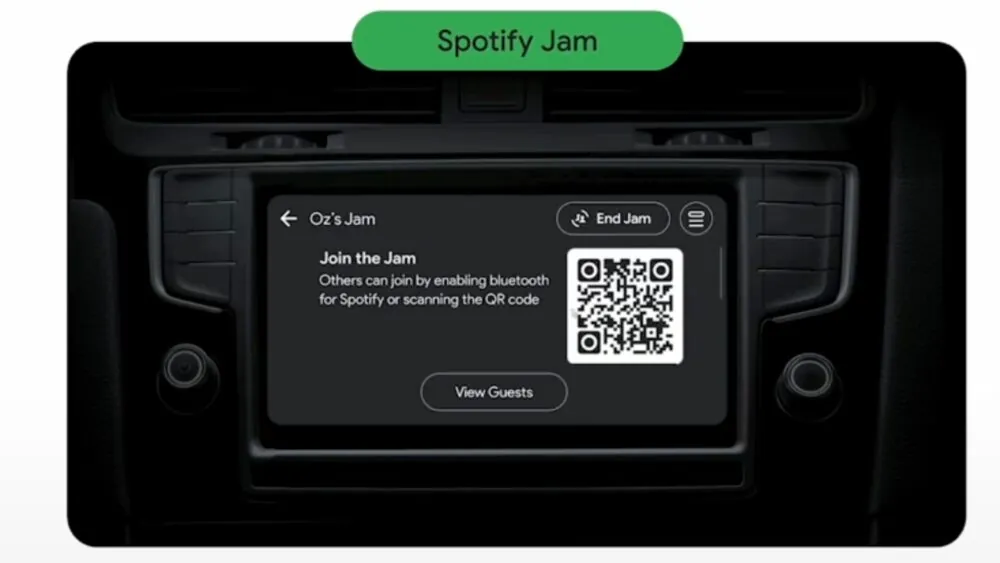 Spotify“合奏畅听（Jam）”功能登陆安卓车载系统（Android Auto），让全车人都能化身 DJ