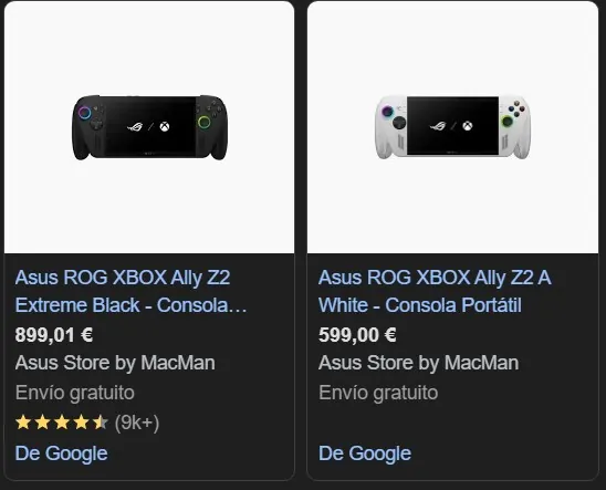 Xbox Ally X 和 Ally 的泄露价格让 Steam Deck 显得特别划算