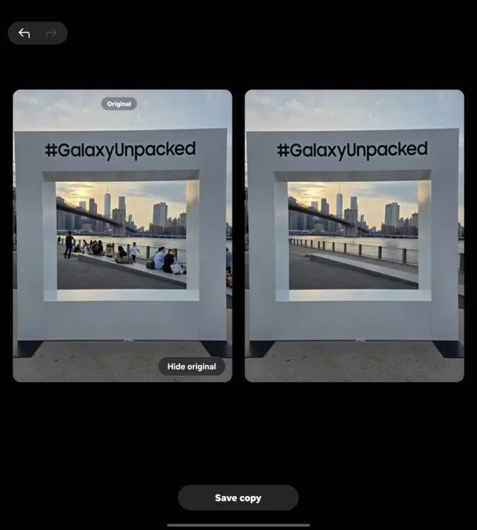 Galaxy Z Fold 7 拥有其他 Galaxy 手机无法使用的照片编辑功能