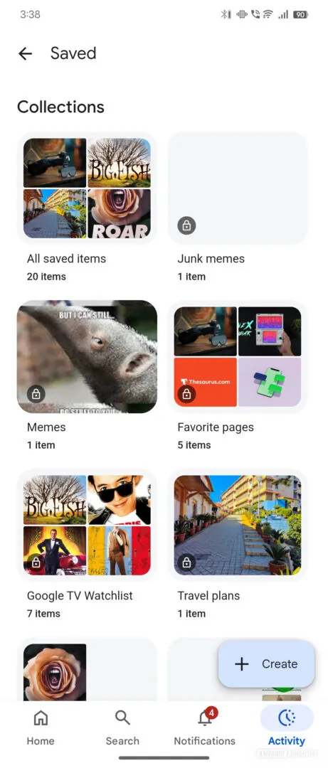 Google 应用的“收藏与合集”功能或将迎来应有的关注度（APK 拆解）