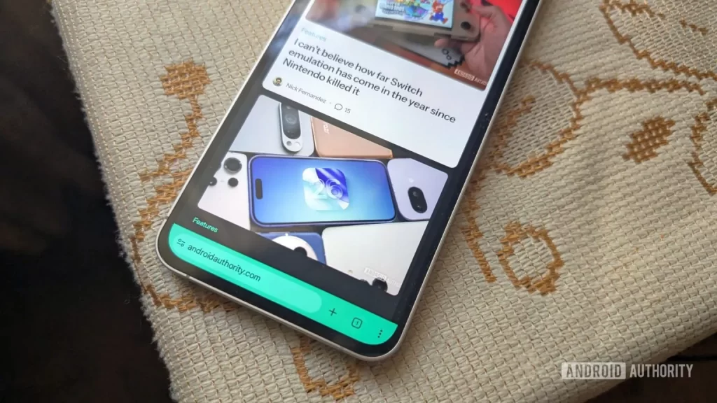 Android 版 Chrome 用户现在可以选择将地址栏放在屏幕的哪一端