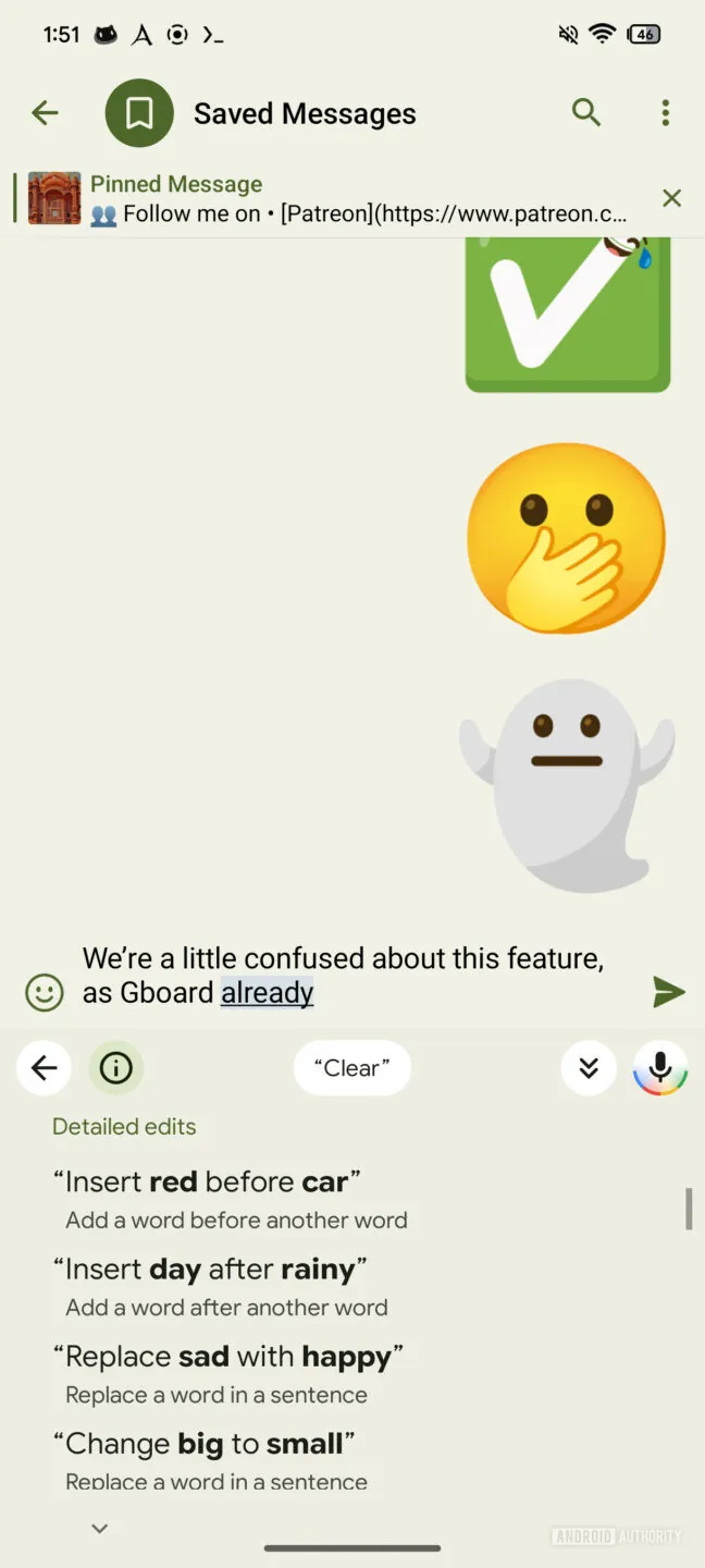 Gboard 或将大幅简化无须触碰手机即可输入和编辑文字的操作（APK 解析）