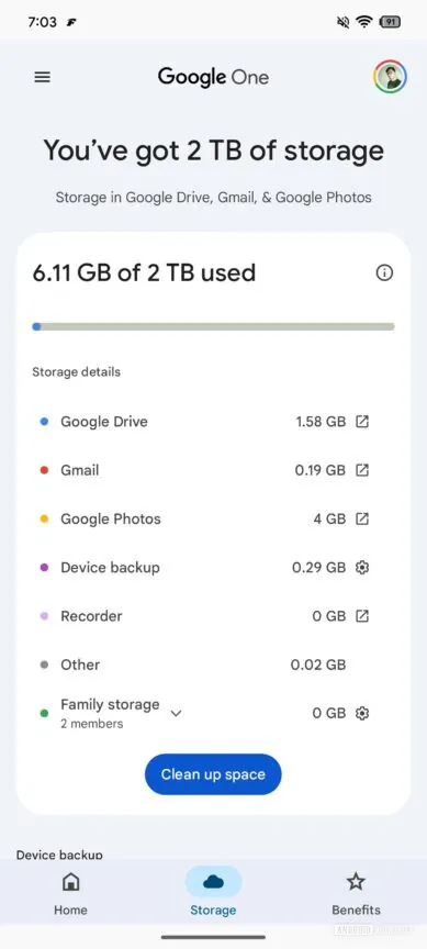 通过这些 Expressive 风格的改动，Google One 变得更加赏心悦目了（APK 拆解）